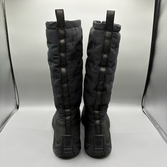 Columbia Erial Tall Winter Boots Women’s 6 Black Pull On Outdoor BL2184-010 - Picture 4 of 8